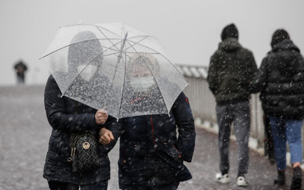 Meteoroloji'den kuvvetli sağanak ve kar uyarısı