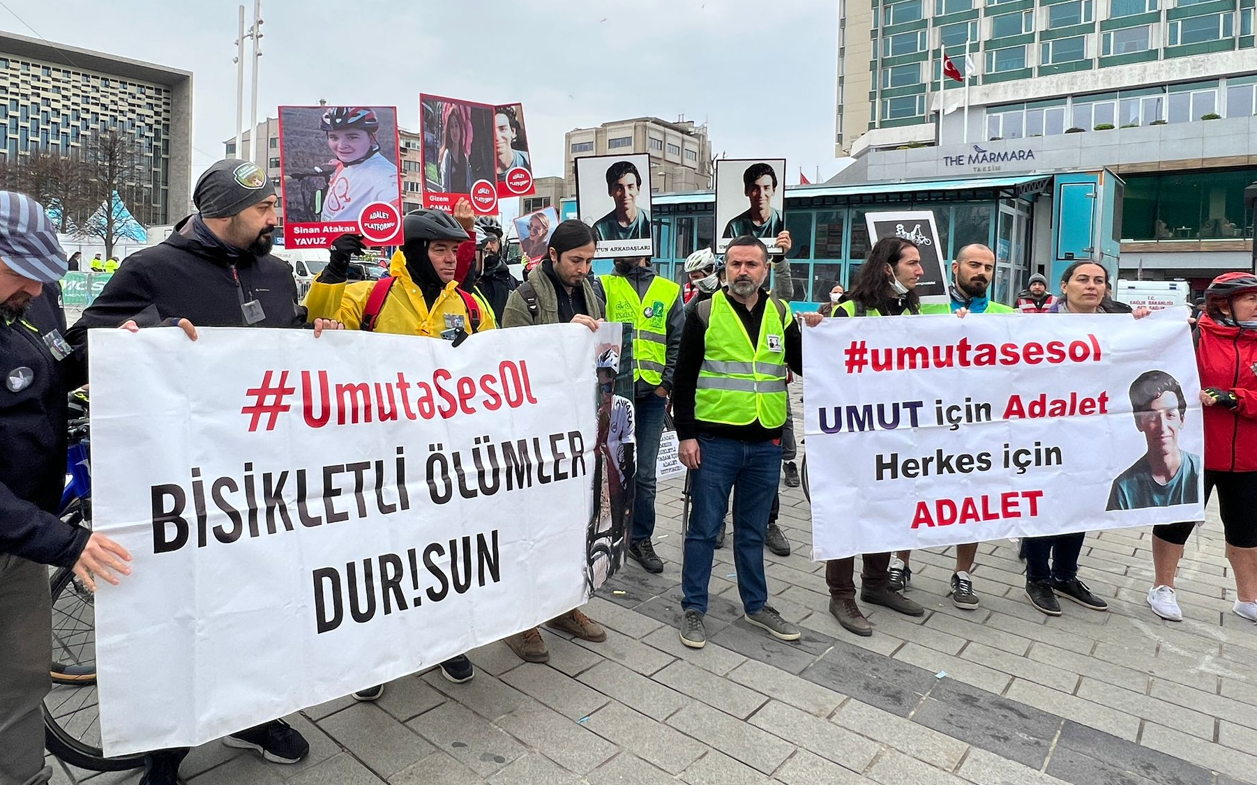 Cumhurbaşkanlığı Bisiklet Turu'nda Gündüz ailesine engelleme girişimi