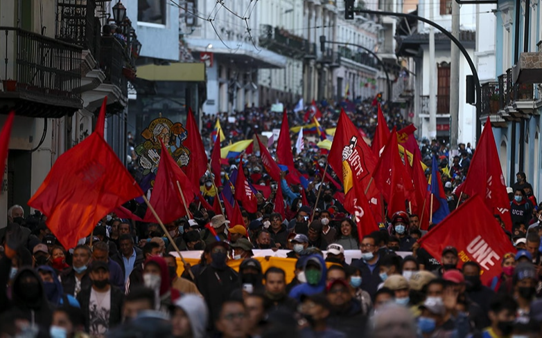 Ekvador’da IMF protestoları