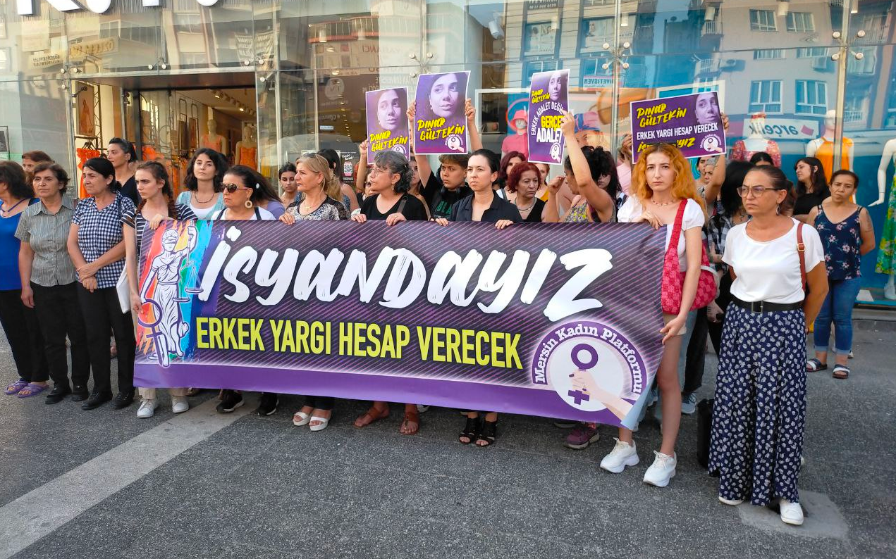 Pınar Gültekin davasındaki kararlar protesto edildi