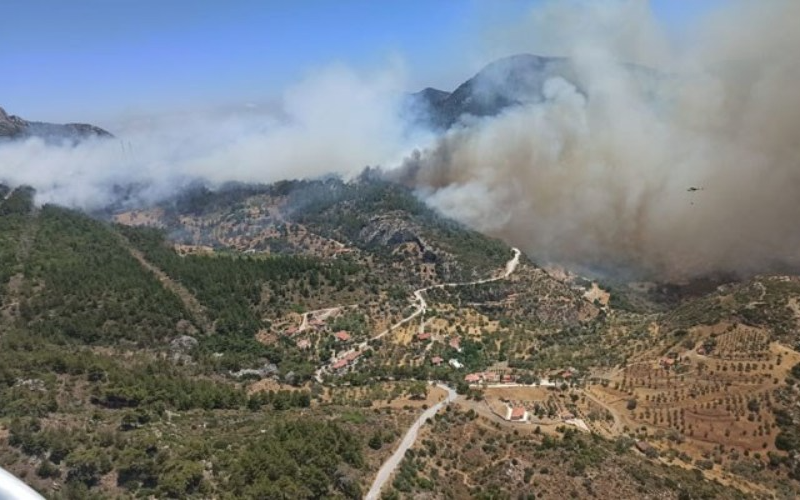 Meteoroloji'den yangın bölgeleri için uyarı