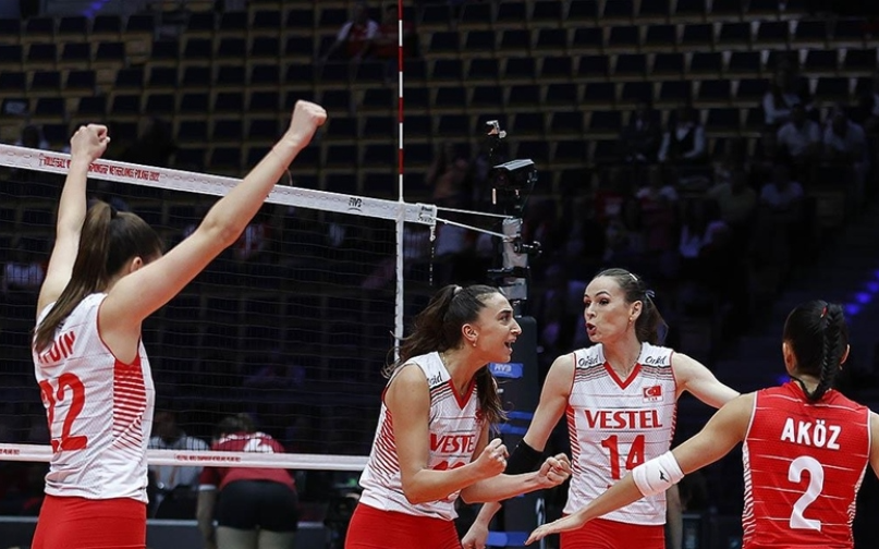 A Milli Kadın Voleybol Takımı çeyrek finalde