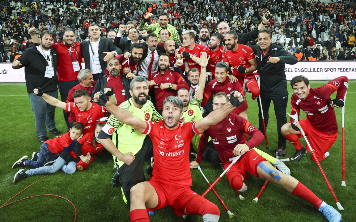 Ampute Futbol Milli Takımı dünya şampiyonu