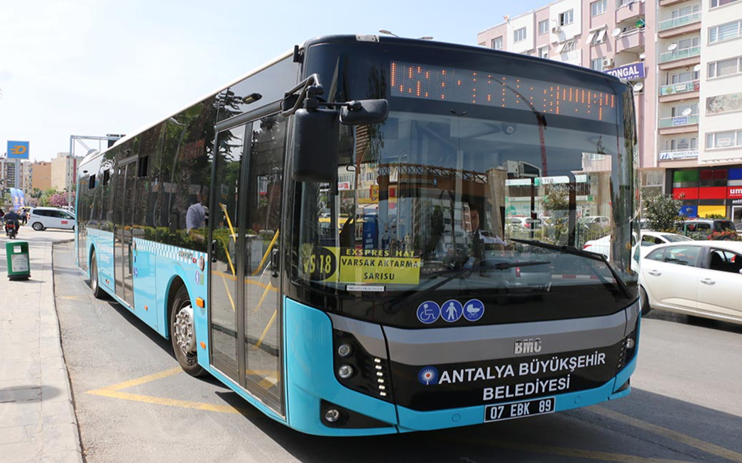 Antalya'da toplu ulaşıma zam geldi