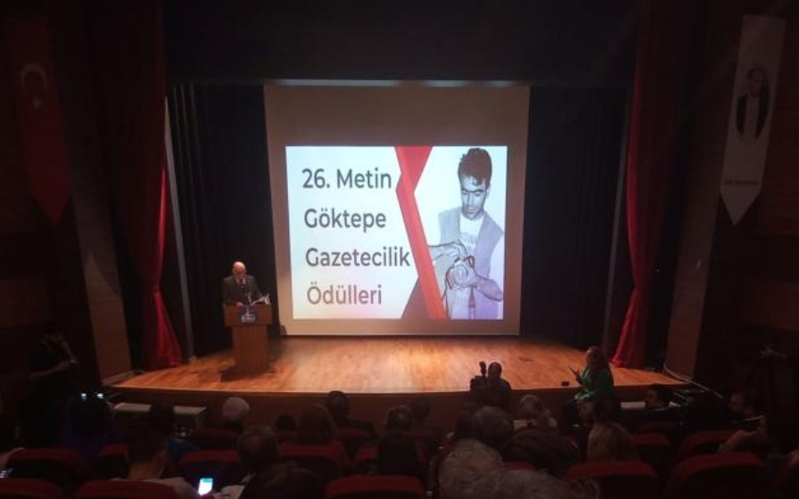 26. Metin Göktepe Gazetecilik Ödülleri sahiplerine verildi