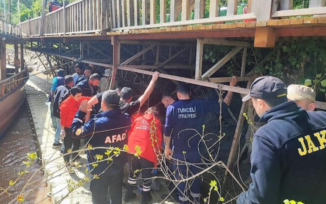 Munzur Çayı'nda kaybolan üçüncü kişinin de cansız bedeni bulundu