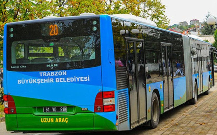 Trabzon'da toplu ulaşıma yüzde 40 zam