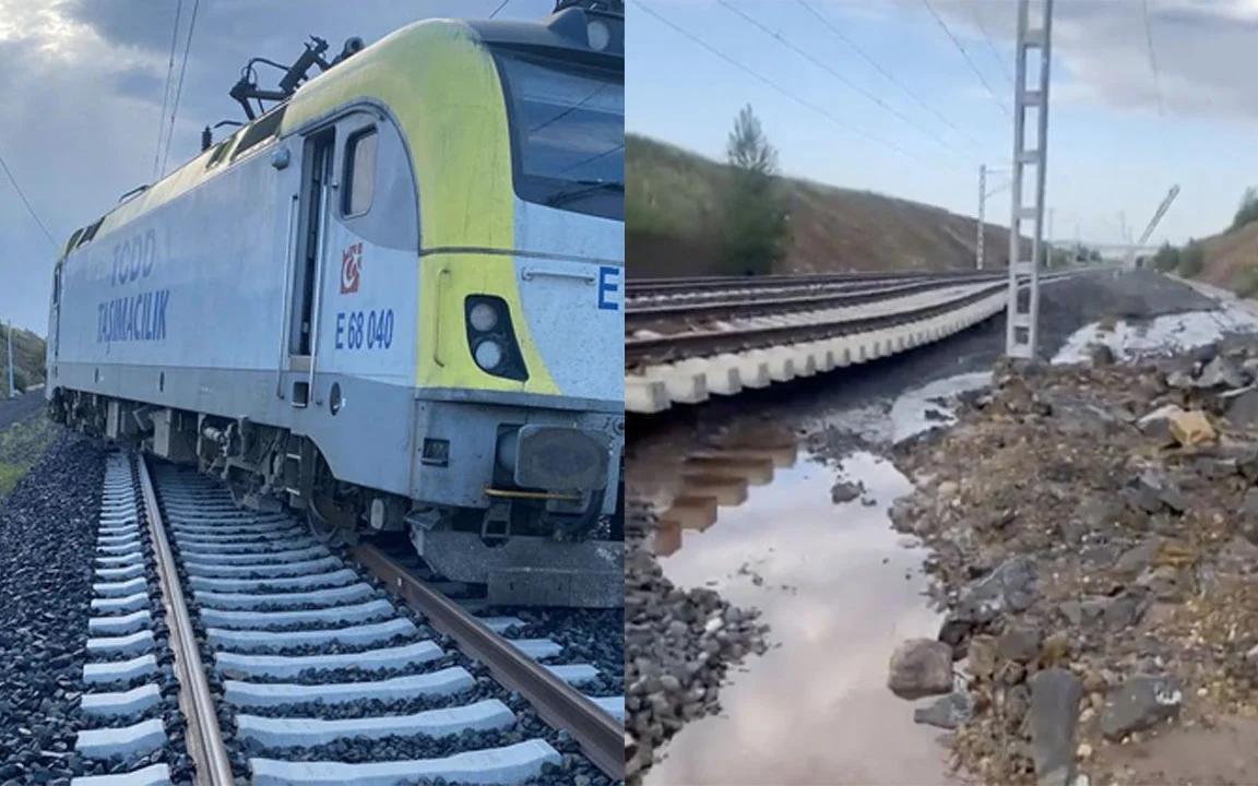 TCDD'den yağmurdan etkilenen demiryolu hatlarına ilişkin açıklama