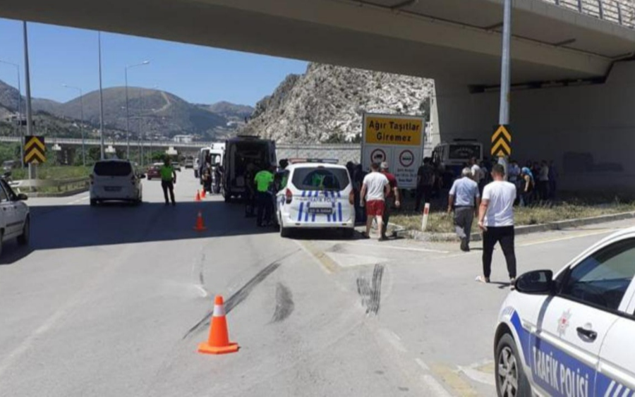 Amasya’da trafik kazası: 21 kişi yaralandı