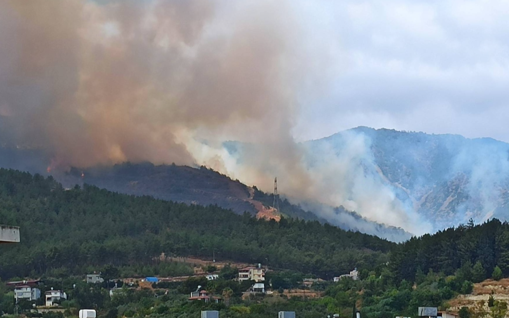 Hatay'daki orman yangını kontrol altına alındı