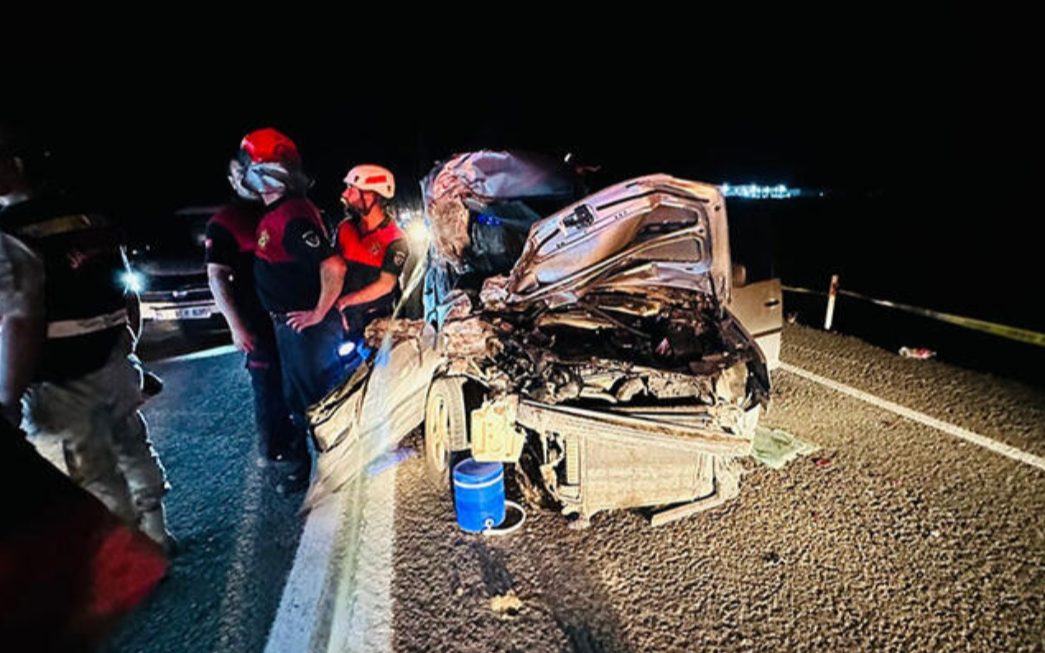 Urfa'da trafik kazası: Bir ölü, 3 yaralı