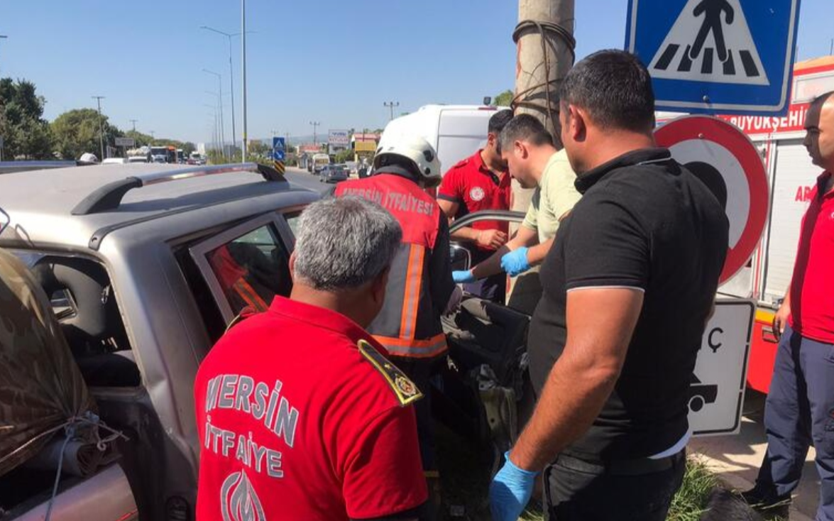 Mersin'de trafik kazası: 4 ölü, 4 yaralı