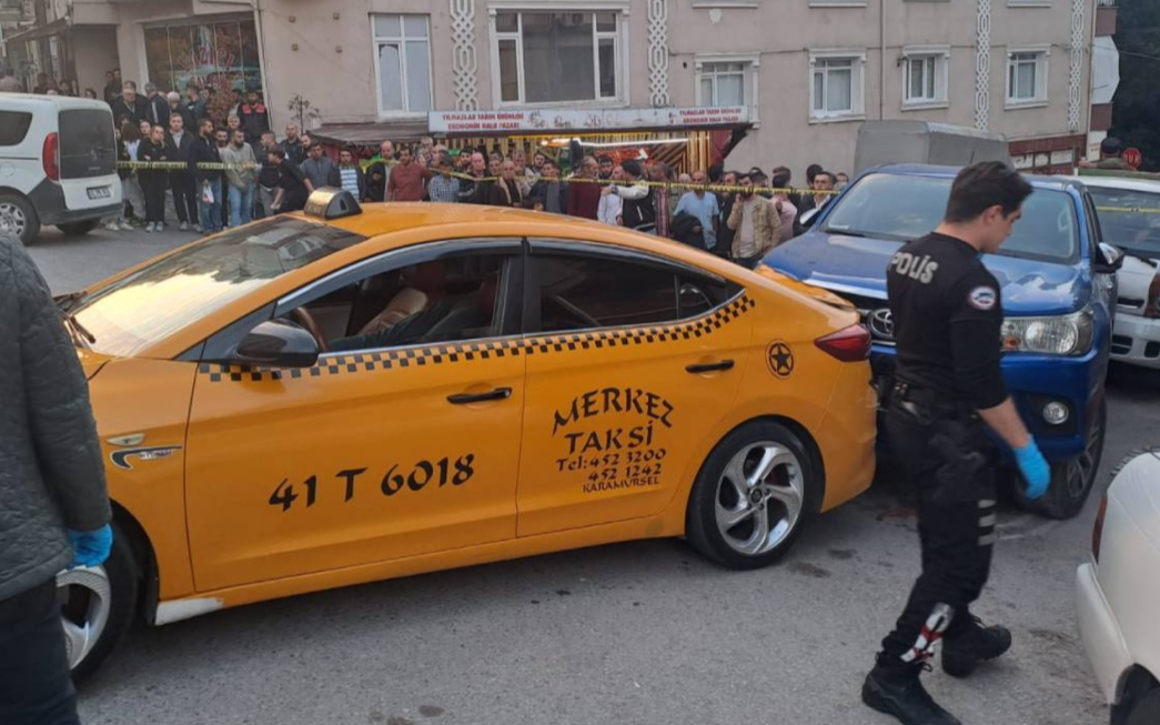 Kocaeli'de bir taksici öldürüldü