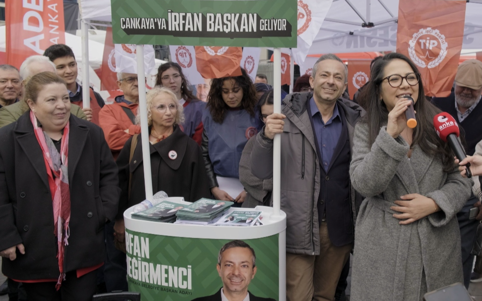 Sera Kadıgil ve İrfan Değirmenci Güvenpark’tan seslendi: ‘Çankaya’nın 5 kuruşunun hesabını hep birlikte soracağız’