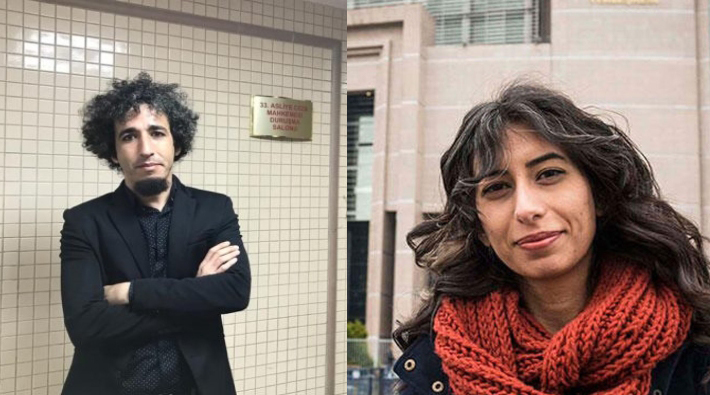 Gazeteci Canan Coşkun ve belgeselci Kazım Kızıl, Eynesil'de gözaltına alındı